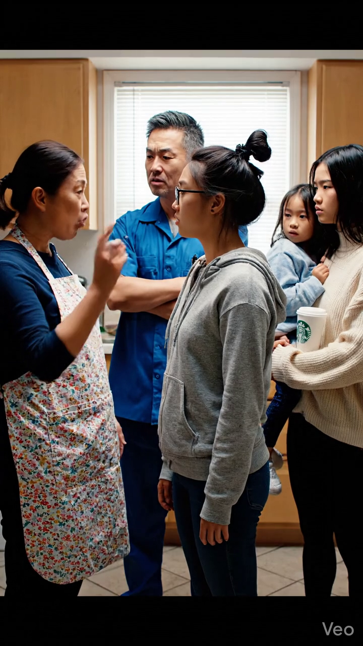Je n'ai pas argumenté dans la cuisine de mes parents, parce qu'au moment où ma mère a dit 