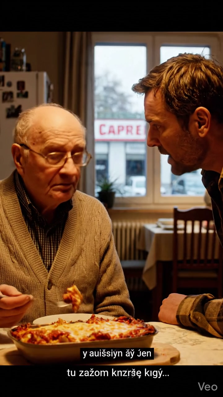 Na večeři v bytě vedle čistírny se můj syn najednou zeptal: 