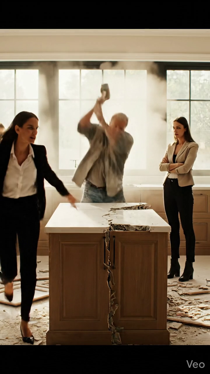 Wróciłam do domu wcześniej, bo moje spotkanie zostało odwołane, otworzyłam drzwi, i znalazłam mojego ojczyma rozbijającego moją kuchnię za 90.000 dolarów młotkiem, podczas gdy załoga mojej siostry wyrwała szafki, jakby dom już do nich należał, i w chwili, gdy się pospieszyłam, żeby to zatrzymać w moim salonie, wszystko zaczęło się kręcić w kierunku, którego nikt już nie mógł kontrolować... Aktualności