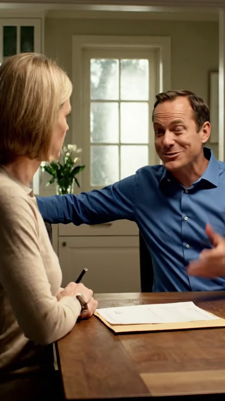 Můj manžel rozvedl rozvodové papíry přes náš kuchyňský stůl, usmál se a řekl: 