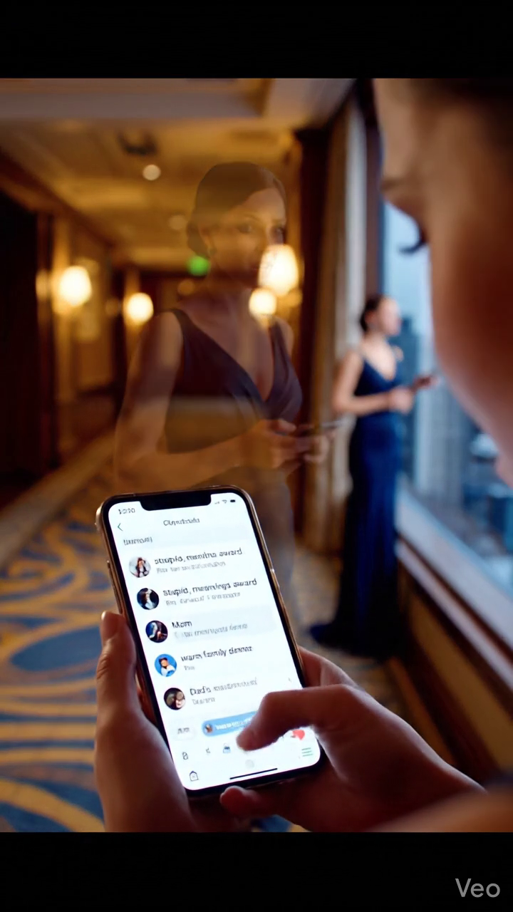 Opravdu jsem počítala s tím, že se moje rodina objeví tu noc, kdy jsem dostala svou cenu, tak jsem napsala naší skupině, že ten večer budu poctěna ve Washingtonu, ale moje sestra to okamžitě očistila jako 