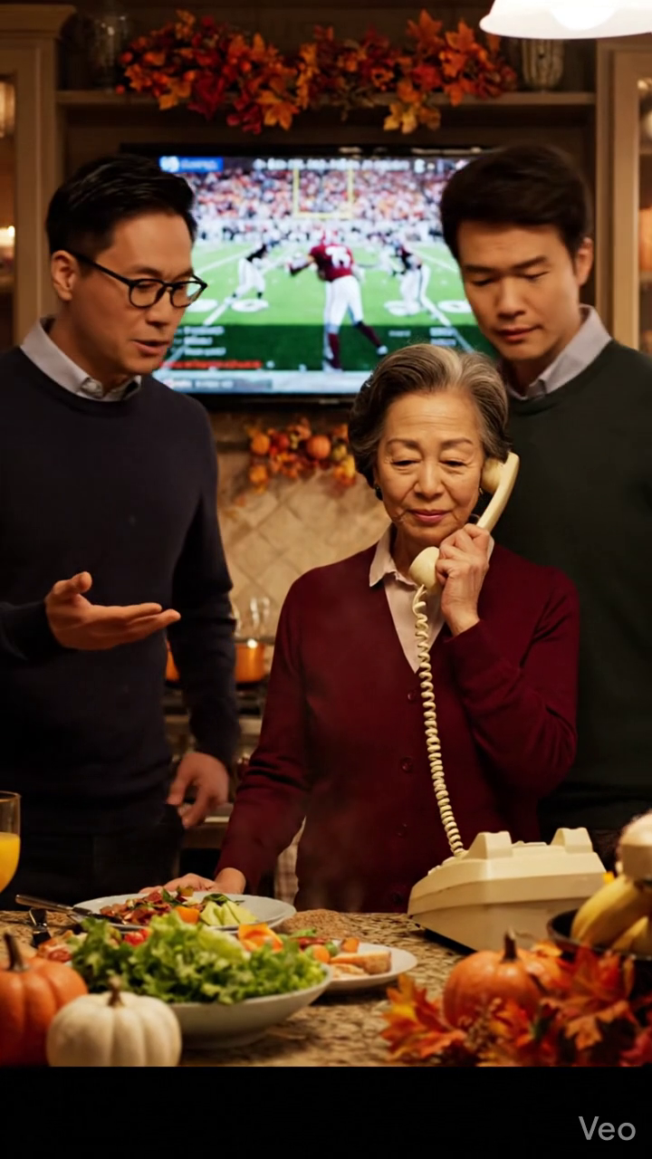 J'ai entendu leur appel... et j'ai décidé de traiter avec la maison avant qu'ils ne puissent dire un autre mot. Je n'ai pas interrompu. Je n'ai pas fait de bruit pour qu'ils sachent que j'écoutais. Je me suis juste tenu là dans ma cuisine, une main reposant sur le comptoir froid, le récepteur a pressé à mon oreille, et a écouté mon fils aîné baisser sa voix comme il le fait toujours quand il pense que quelque chose n'est pas destiné à sa mère pour entendre. Dans cette maison, nous avons encore deux lignes terrestres, une dans la cuisine et une dans le couloir de l'étage. C'est une vieille habitude des années où les garçons étaient encore à l'école, des jours où la facture de téléphone était assise sous un aimant sur le réfrigérateur, du moment où toute la famille se réunissait encore autour de la table sans que personne ne regarde l'horloge. C'est une maison blanche avec des volets noirs sur Birchwood Lane, la maison où j'habite depuis plus de trente ans, celle avec l'érable devant qui tourne la couleur du feu avant qu'elle ne tombe chaque dernière feuille sur l'herbe humide. Je sais quel escalier craque. Je sais exactement jusqu'où tourner le robinet avant que l'eau coule au chaud. Je sais que l'échafaudage près de la base de la cuisine vient de mon fils aîné qui glisse son vélo à travers la porte quand il avait neuf ans. Certains endroits ne sont pas seulement là où vous vivez. Ils sont là où toute ta vie a été versée. Et pourtant à travers cette vieille ligne téléphonique, j'ai entendu mon propre fils parler de cette maison comme si ce n'était qu'un atout attendant que quelqu'un d'autre décide de son avenir. Il a parlé de 