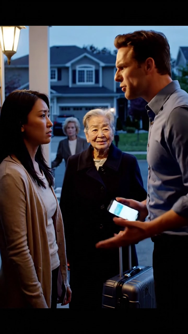 Když matka Hannah Parkové přijela po šestnácti hodinovém letu ze Soulu, Christopher zablokoval přední dveře a řekl: 