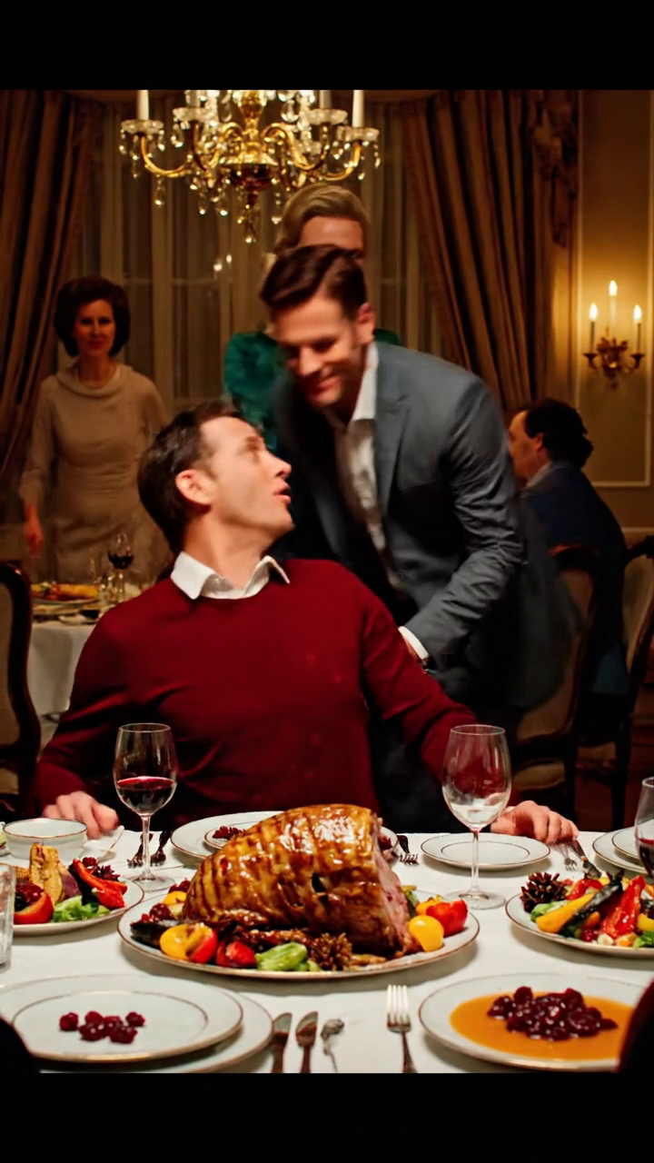 Moje žena mě shodila z křesla na vánoční večeři a řekla přede všemi: 