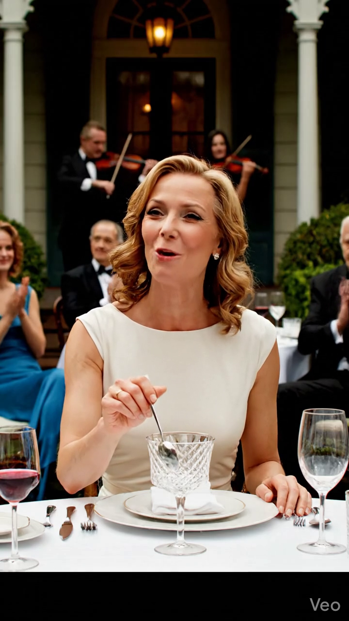 A la fête annonçant que les deux maisons iraient à Vanessa, ma belle-mère m'a frappé, Martha, tu viens d'engager de l'aide en talons. Je ne me suis pas disputé. J'ai gardé un secret à la bibliothèque. Quand l'avocat est arrivé au son des applaudissements, je l'ai regardée et ai dit exactement une phrase. Nouvelles