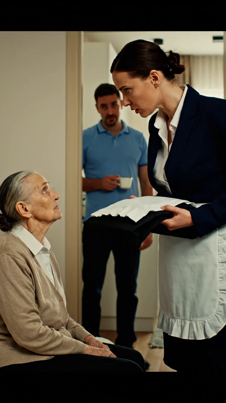 Po zbankrutowaniu, wprowadziłem się z moim synem, aby poskładać moje życie do kupy, ale pierwszego dnia, moja córka w prawo położyła mundur pokojówki na moim łóżku i powiedział chłodno, 