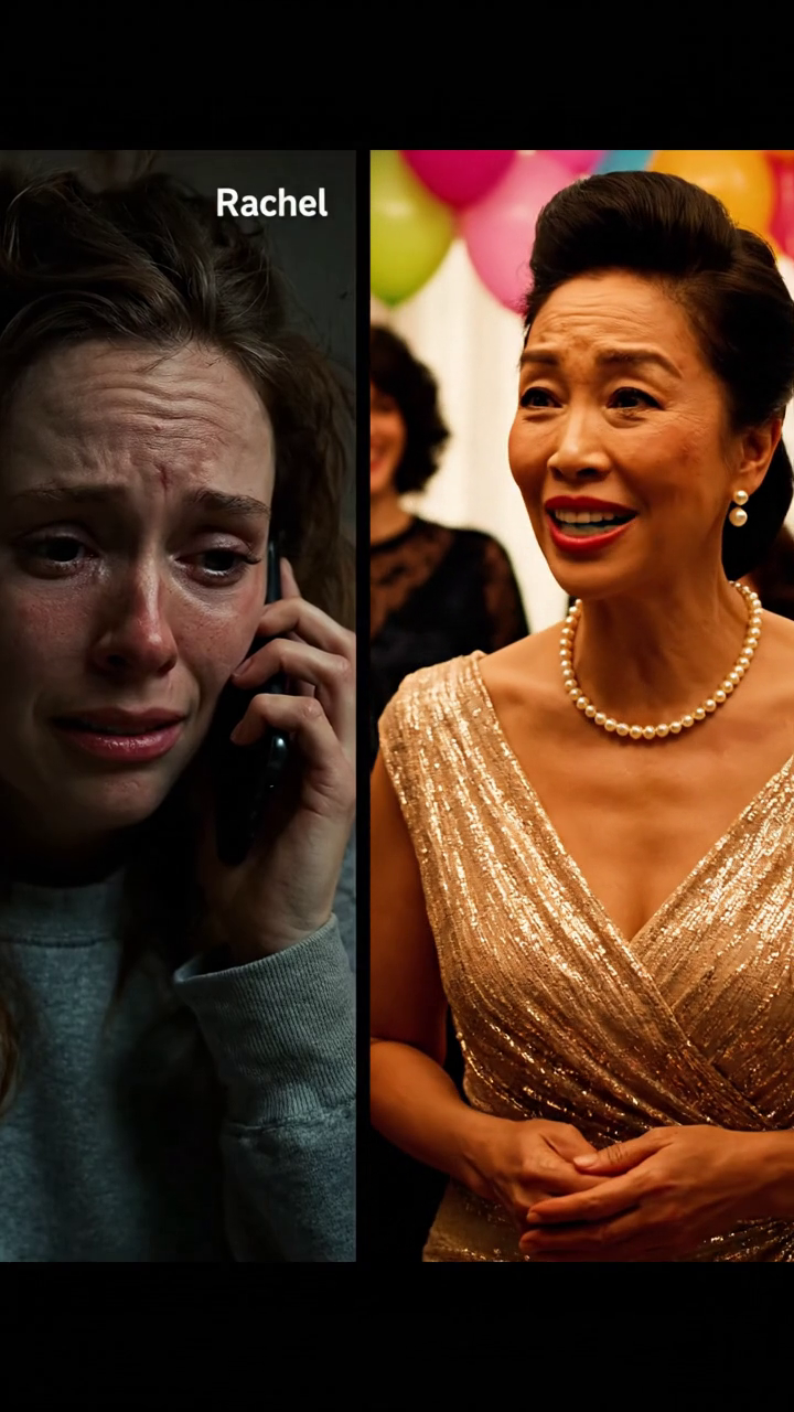 Rachel a appelé ses parents Sobbing,