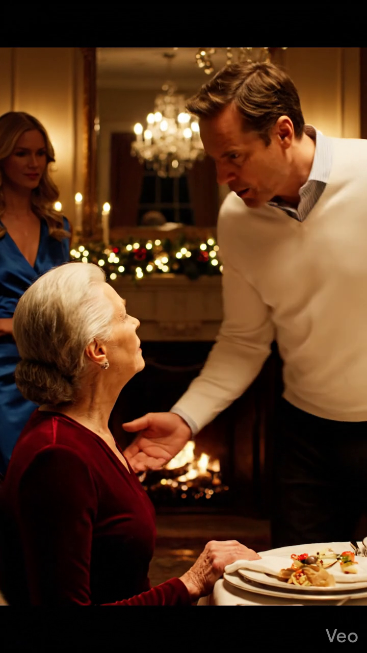 Mon fils m'a arrêté à la table de Noël