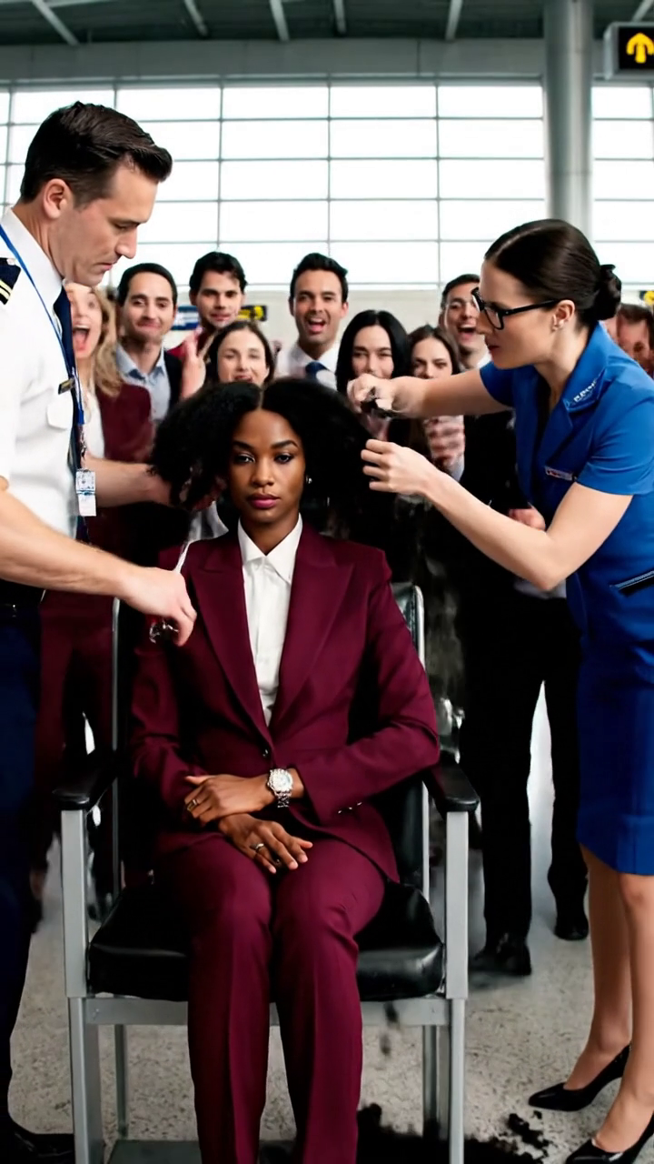 Letecký štáb zaholil černé generální ředitel vlasy jako 