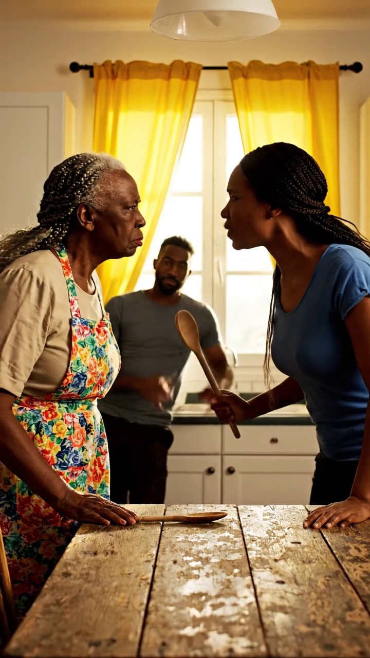 Sors de ma cuisine maintenant, Ma belle-fille Rachel a crié avec ma cuillère en bois dans sa main et ma soupe bouillant sur mon poêle, et quand mon propre fils a commencé à applaudir pour elle dans la maison que j'avais payé, j'ai finalement compris pourquoi les papiers cachés dans son sac avaient mon adresse au sommet. Nouvelles
