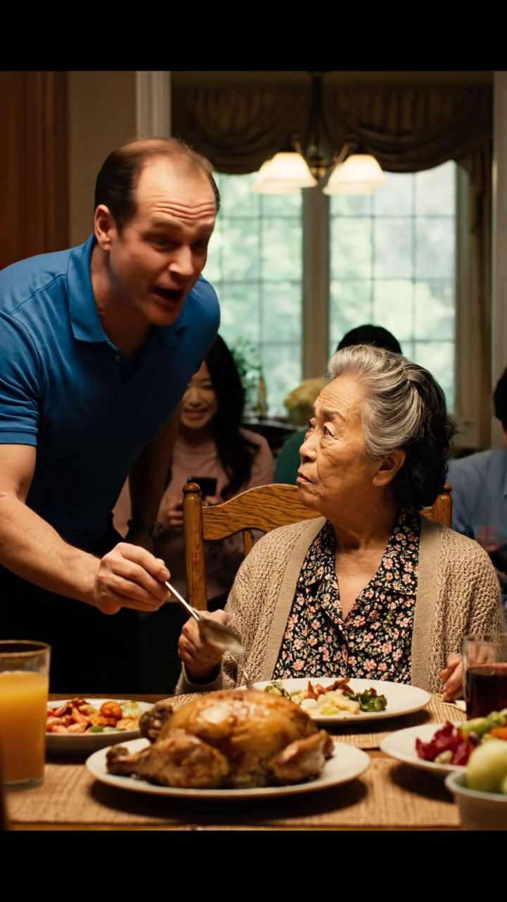 Je dînais en famille quand mon beau-fils criait : 