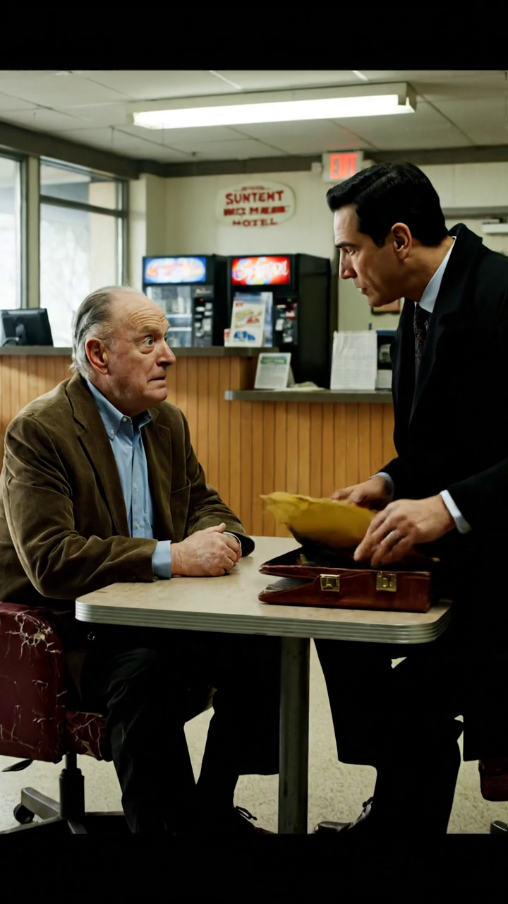 Toen ik achtenzestig was, verloor ik mijn huis in een scheiding, belde mijn dochter om hulp, en hoorde haar lachen voordat ze me vertelde dat niemand een oude man nodig had op mijn leeftijd. Drie maanden later woonde ik in een motel bij East Main Street in Columbus toen een advocaat in een donkere wollen jas door de lobby liep en me vertelde dat mijn eerste vrouw in Oregon was overleden en mij zevenenveertig miljoen dollar had nagelaten. Toen liet hij zijn stem zakken en zei dat er één voorwaarde was. Nieuws