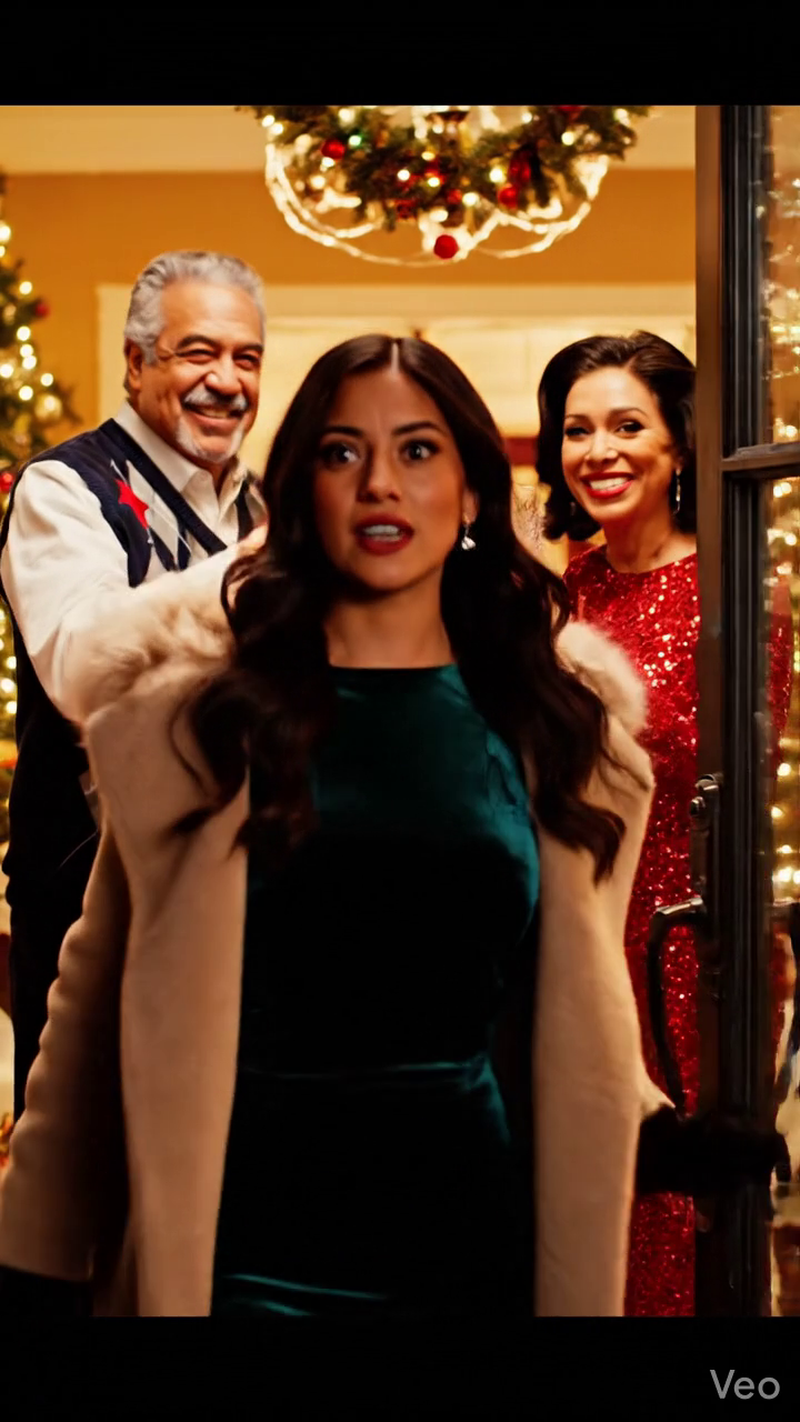 Přijela jsem pozdě na vánoční večírek a Froze za dveřmi, když jsem slyšela, že rodiče připíjejí