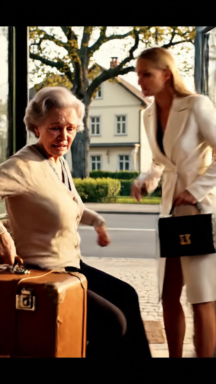 Sześć dni po śmierci mojego męża, moja córka stała w drzwiach domu, który razem zbudowaliśmy, wskazała na moją walizkę i powiedziała mi, żebym 