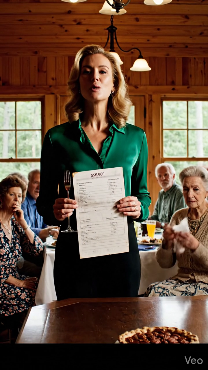 Le jour de la fête des Mères, ma fille a transformé notre réunion de cabine en un procès public, elle a lu un billet de 500 000 $ à voix haute devant 40 parents, l'a appelé