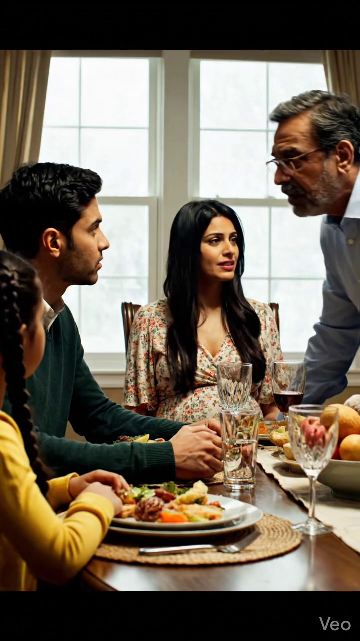 Na kolacji mój syn powiedział, że jego żona jest w ciąży i że potrzebują większego domu. Uśmiechnąłem się, powiedziałem, 