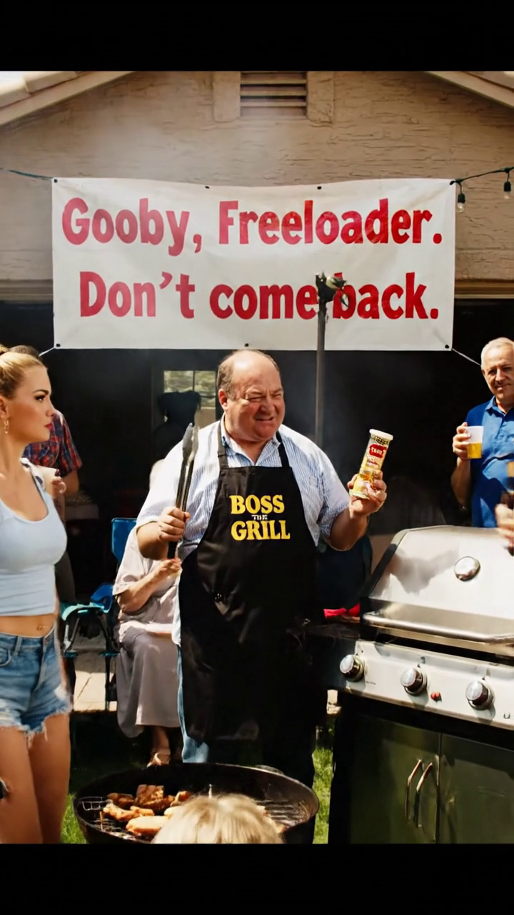 Můj otec uspořádal párty, aby mě vykopl o dva týdny později, prosil o zprávy.