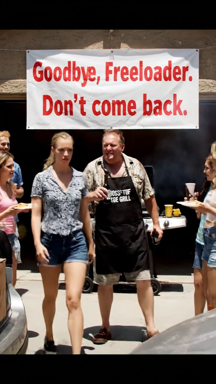 Mon père a fait une fête pour me faire sortir deux semaines plus tard.