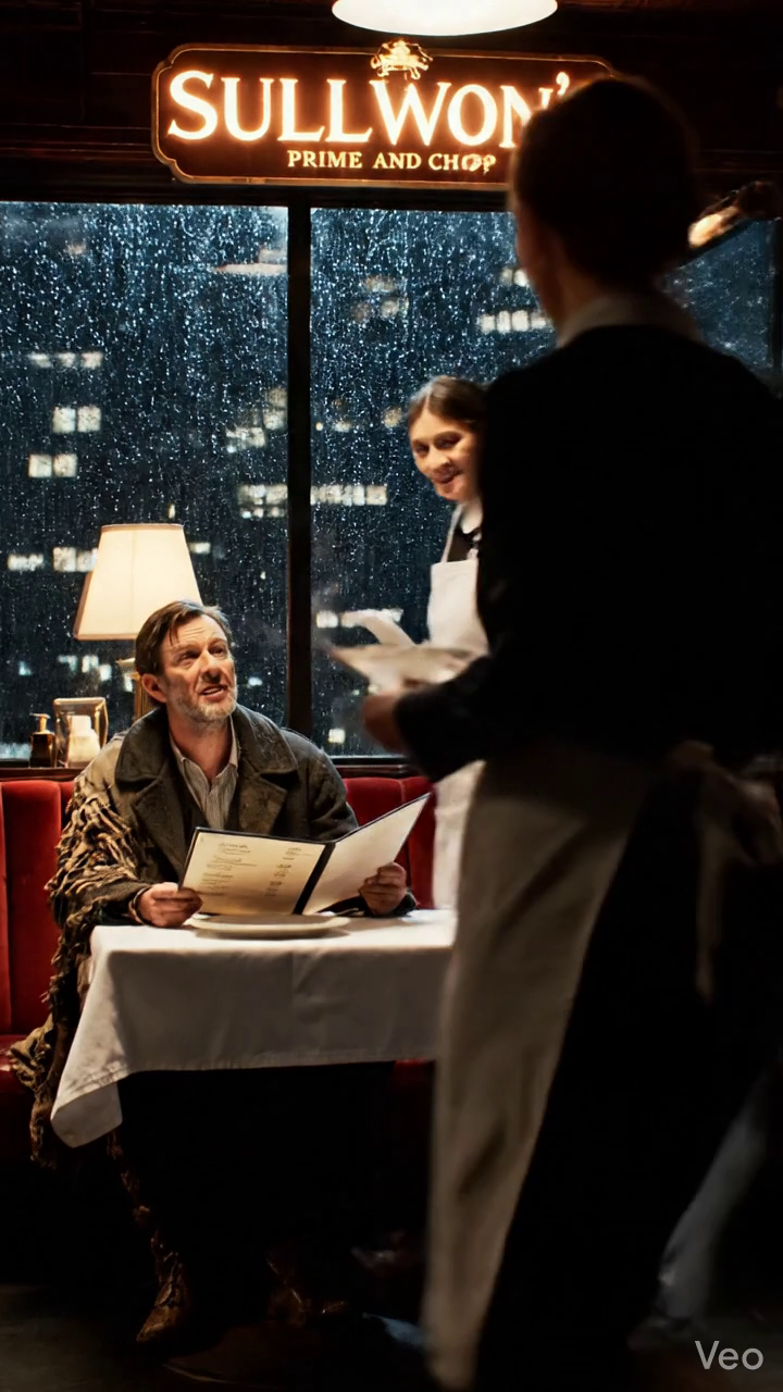 Un millionnaire sous couverture a commandé un steak Puis la serveuse lui a donné une note qui l'a arrêté froid