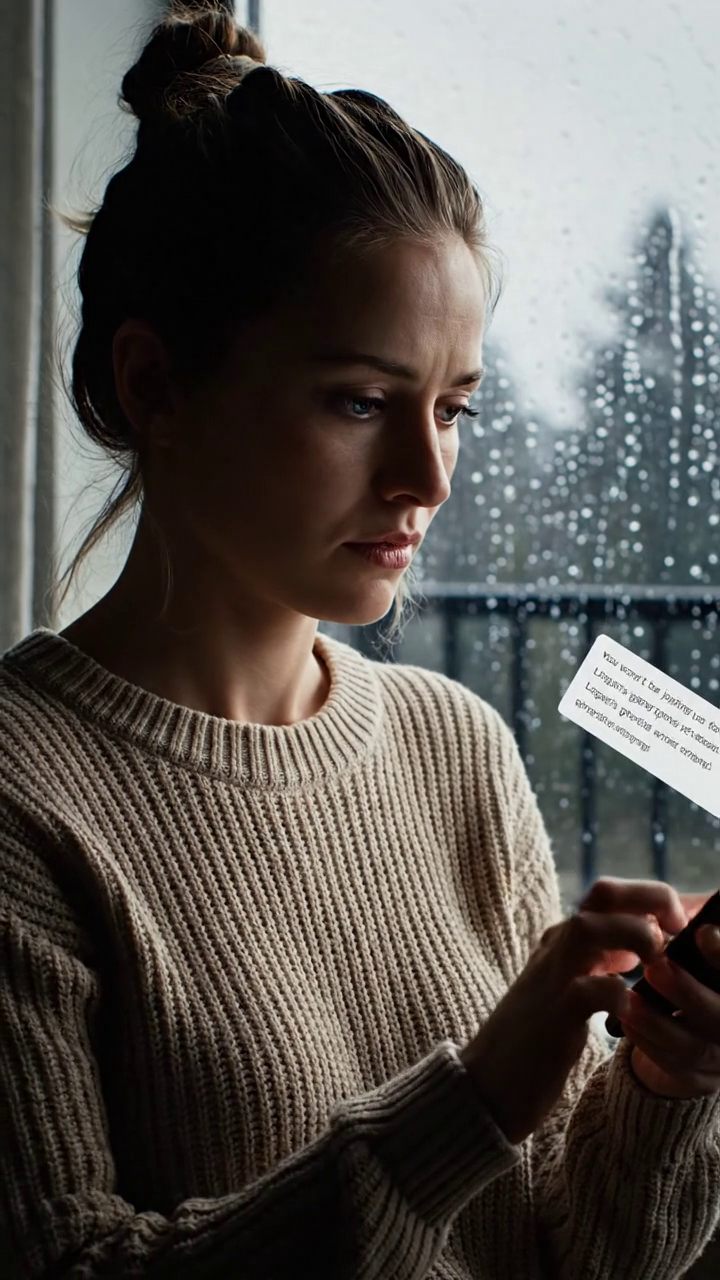 Kiedy tata wysłał wiadomość, że sprzedaliśmy ci łóżko, biurko i wszystko w twoim pokoju za 750 dolarów. Twój kuzyn potrzebuje przestrzeni dla swojego dziecka. Jeśli chcesz wrócić do domu na święta, musimy najpierw porozmawiać. Mama dodała: 