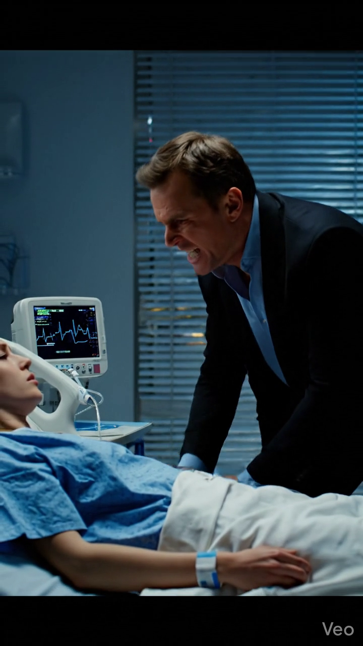 V mém nemocničním pokoji mi táta vzal kapačku a křičel, že pořád předstírám, že jsem nemocná, snažila jsem se to zastavit, ale on se pevně držel, sestra venku všechno slyšela a spěchala s kamennou studenou tváří