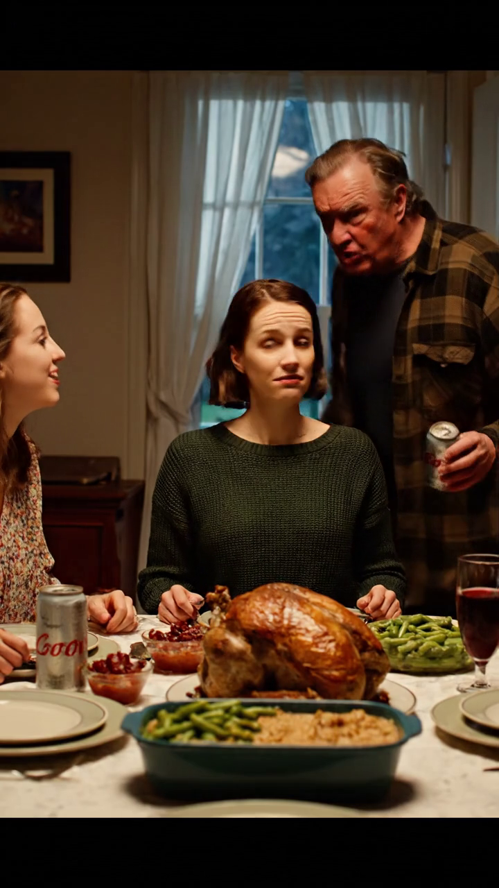 Bij Thanksgiving diner mijn vader noemde me een bloedzuiger, gooide mijn bronzen ster in de modder, en vertelde me om uit zijn huis, omdat ik zou niet geven over vijfduizend dollar voor zijn droom bas boot, maar het deel dat hem brak was niet de glimlach op mijn gezicht toen hij schreeuwde was het wat ik rustig deed voor zonsopgang, want tegen de volgende ochtend was hij op mijn stoep, rood geconfronteerd en bonzen als een man die net besefte dat zijn sterkste dochter was degene die zijn hele leven draaiende News