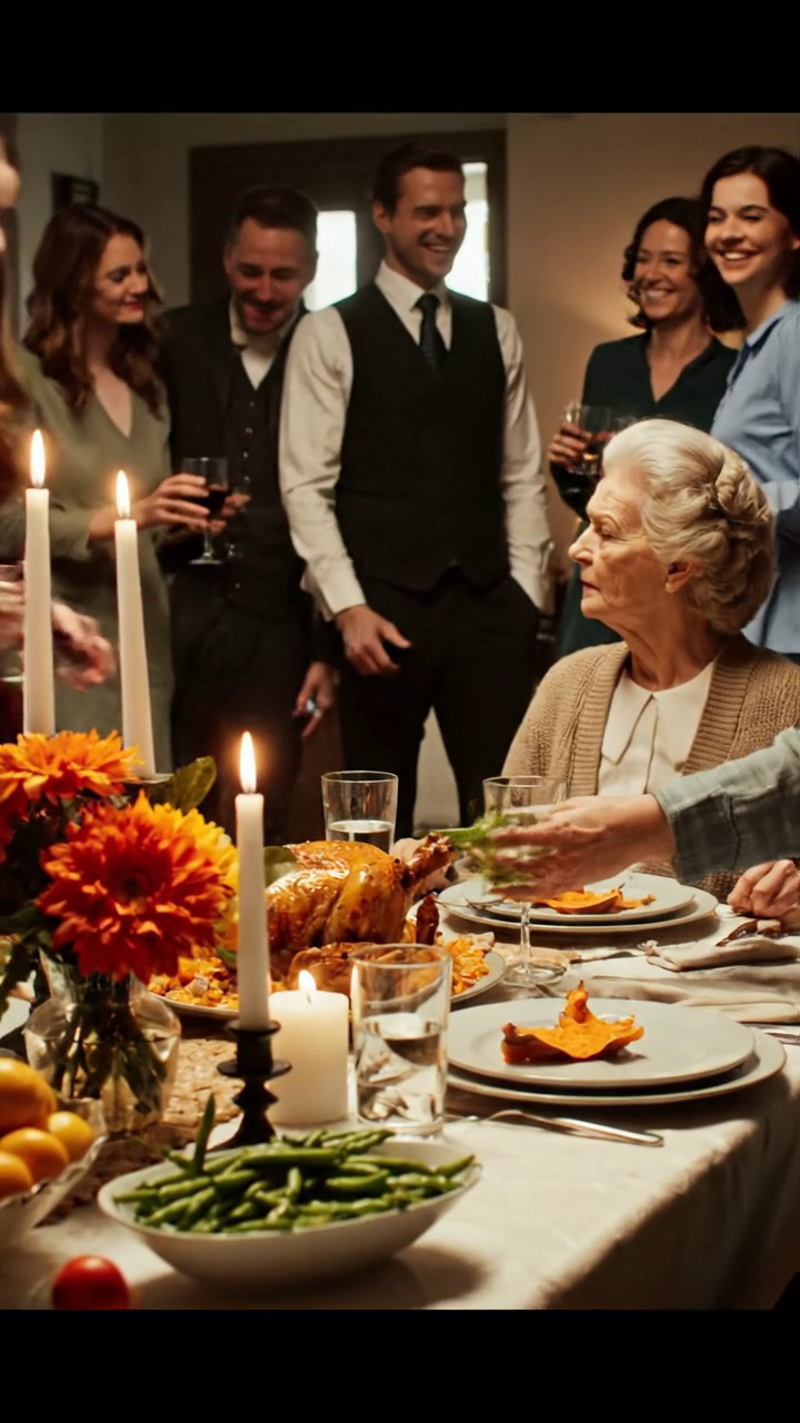 W noc Dziękczynienia, mój syn nie wyciągnął mojego krzesła, mój szklanka wody został pominięty, a ostatni kawałek ciasta dyniowego został zepchnięty do mnie jak resztki, podczas gdy cały stół mówił o domku nad jeziorem, wycieczka na narty, i ich wiosenna renowacja do następnego ranka, każde konto, które żyli w stanie milczeć na raz, i tym razem nikt nie śmieje się tak łatwo News