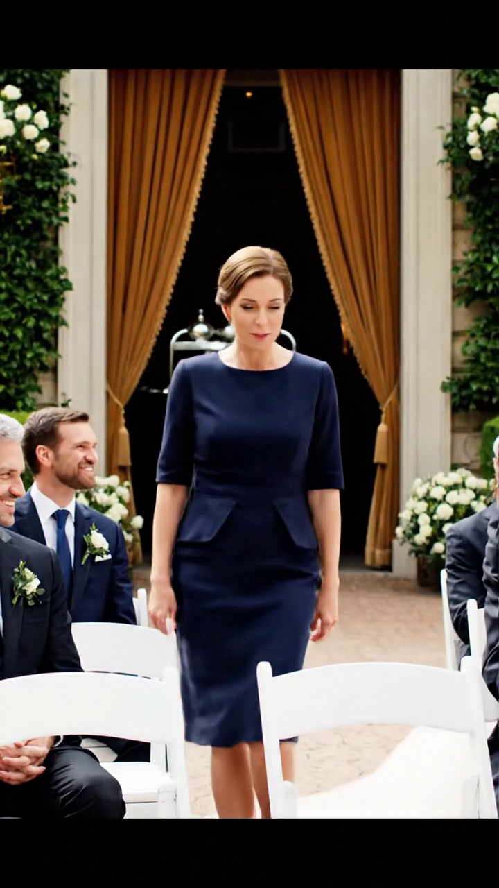 'Na luxusní svatbě mého syna mě dali do řady 14 hned vedle servisu. Nevěsta se naklonila a zašeptala: 