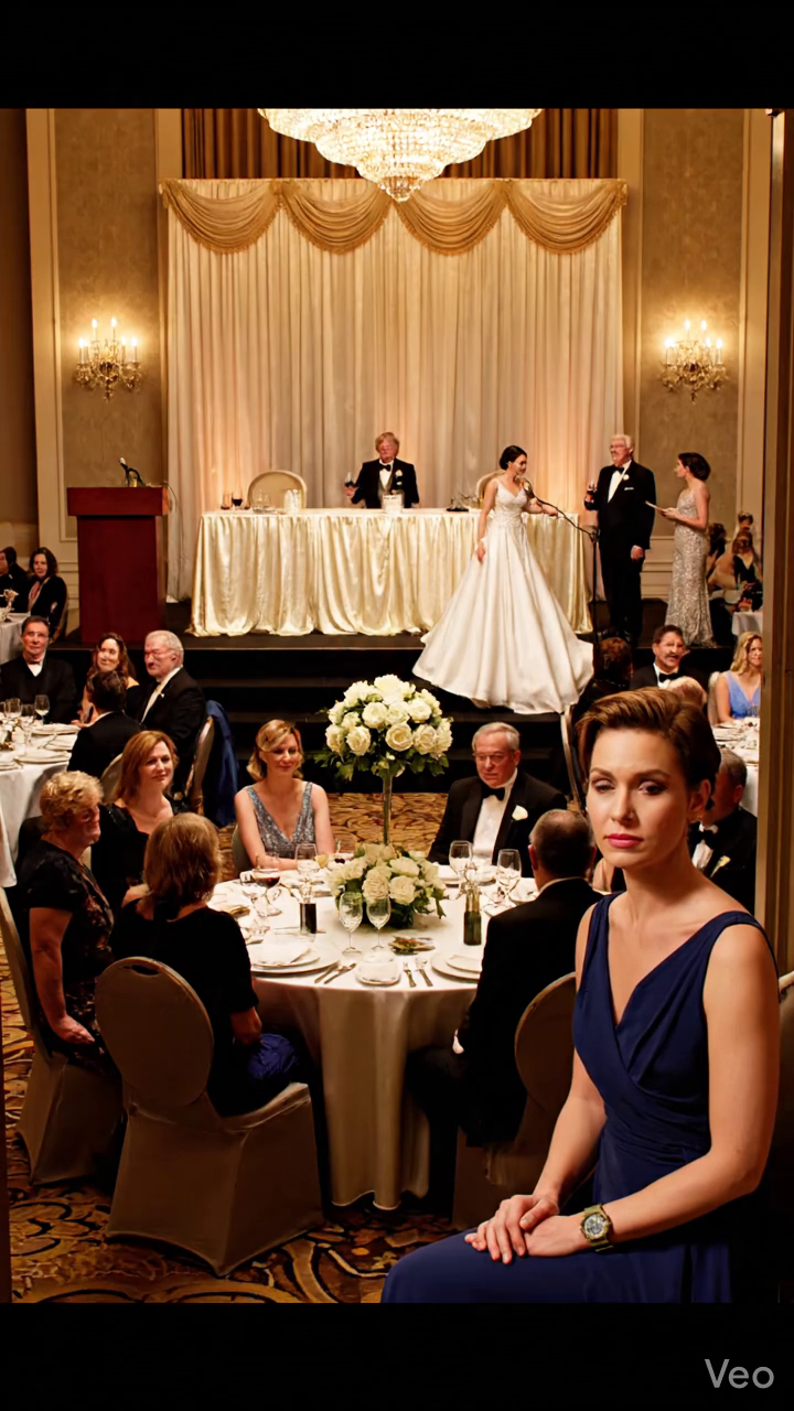 Můj otec mě pošklebil na svatbě mé sestry, pak nevěsta popadla mikrofon a pozdravila mě.