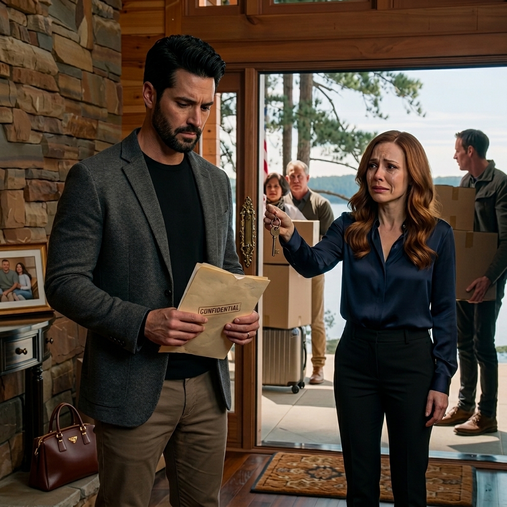 Moja córka zabrała mój dom nad jeziorem i dała go rodzinie swojego męża. Powiedziała 