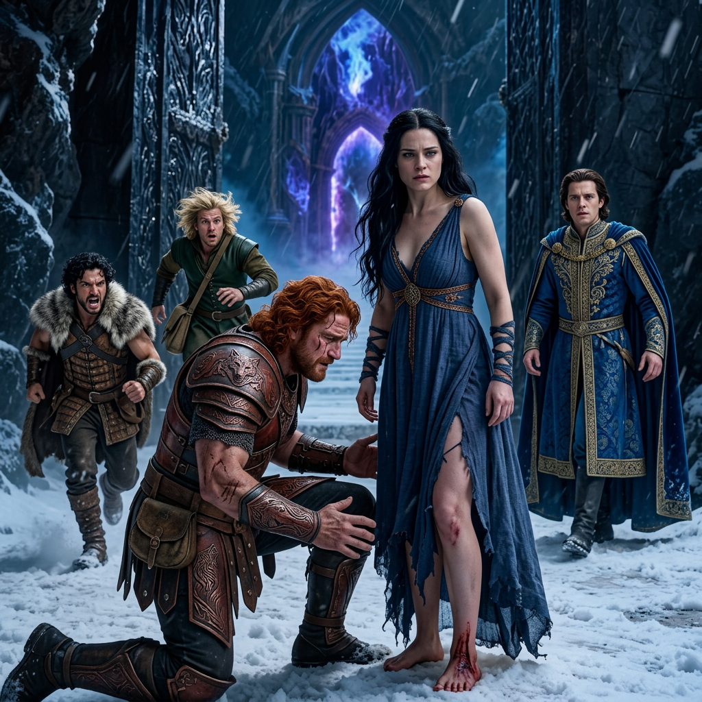 Ils ont habillé ma petite sœur en soie blanche pour mourir pour la vallée, alors j'ai pris sa place et marché pied bare dans la citadelle de glace mais quand le roi monstre regardait mes pieds sanglants, il ne m'a pas mordu. Il a déposé à ses genoux et a demandé, où sont vos chaussures? Nouvelles