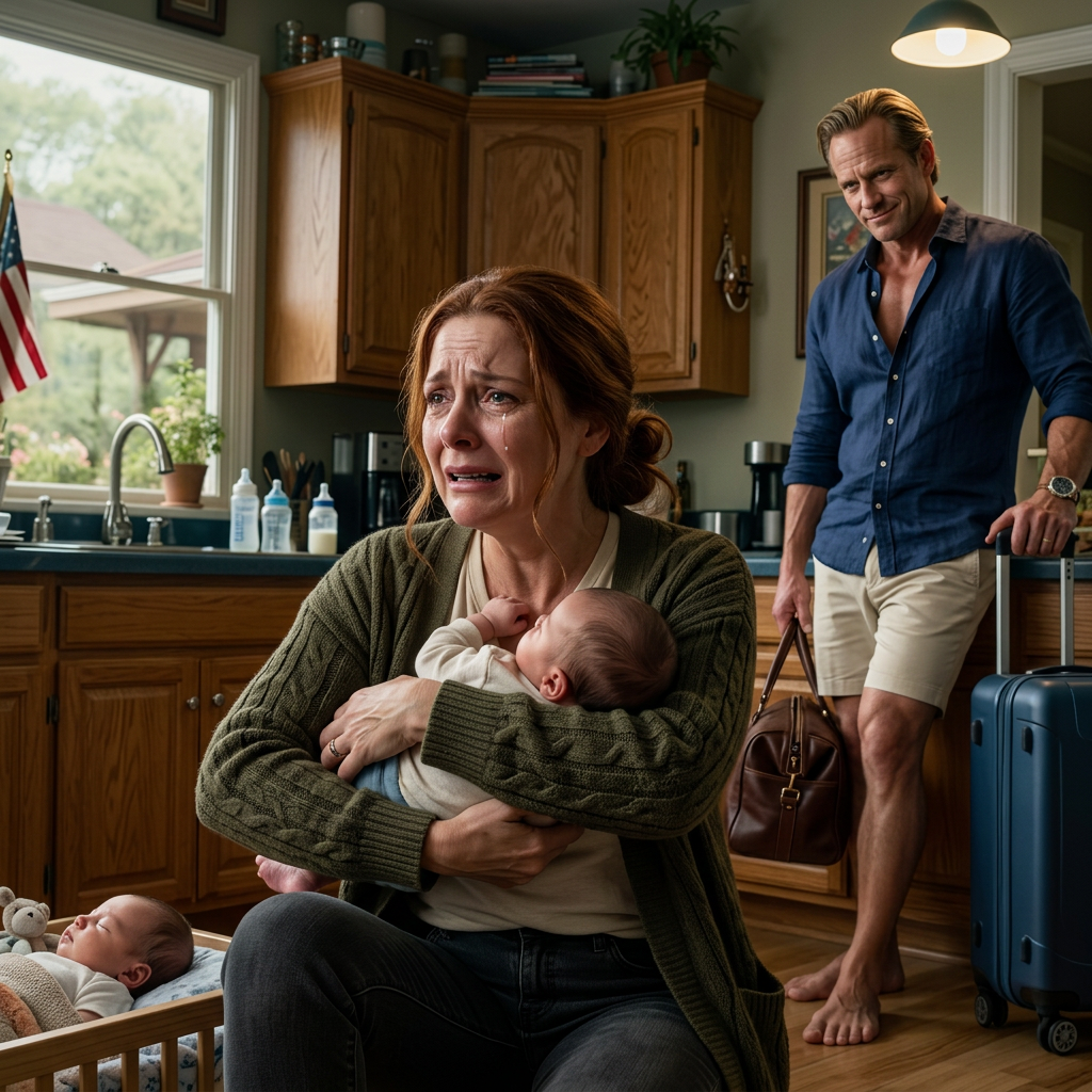 Mon mari m'a laissé seul avec nos jumeaux nouveau-nés pour se trouver. Il a dit : « Ces bébés sont trop bruyants, j'ai besoin d'espace, » avant d'aller en Europe avec ses amis pendant un mois, me laissant seul s'occuper de nos jumeaux. Et quand il est enfin revenu, il a été laissé sans voix quand il a vu combien tout avait changé. Nouvelles