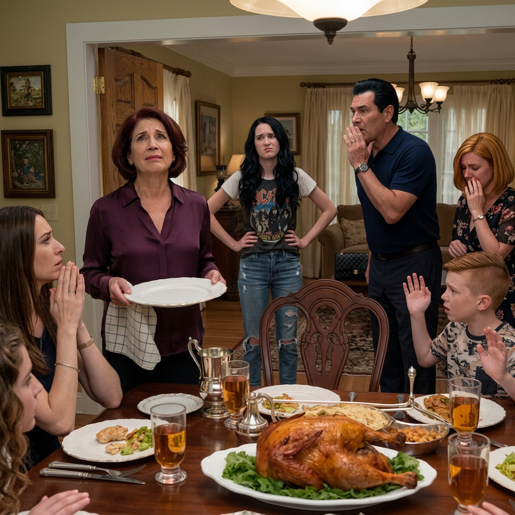 Ma nouvelle fille de mari se tenait au milieu de ma chambre de famille, m'a mis une main sur la hanche, et m'a dit, 