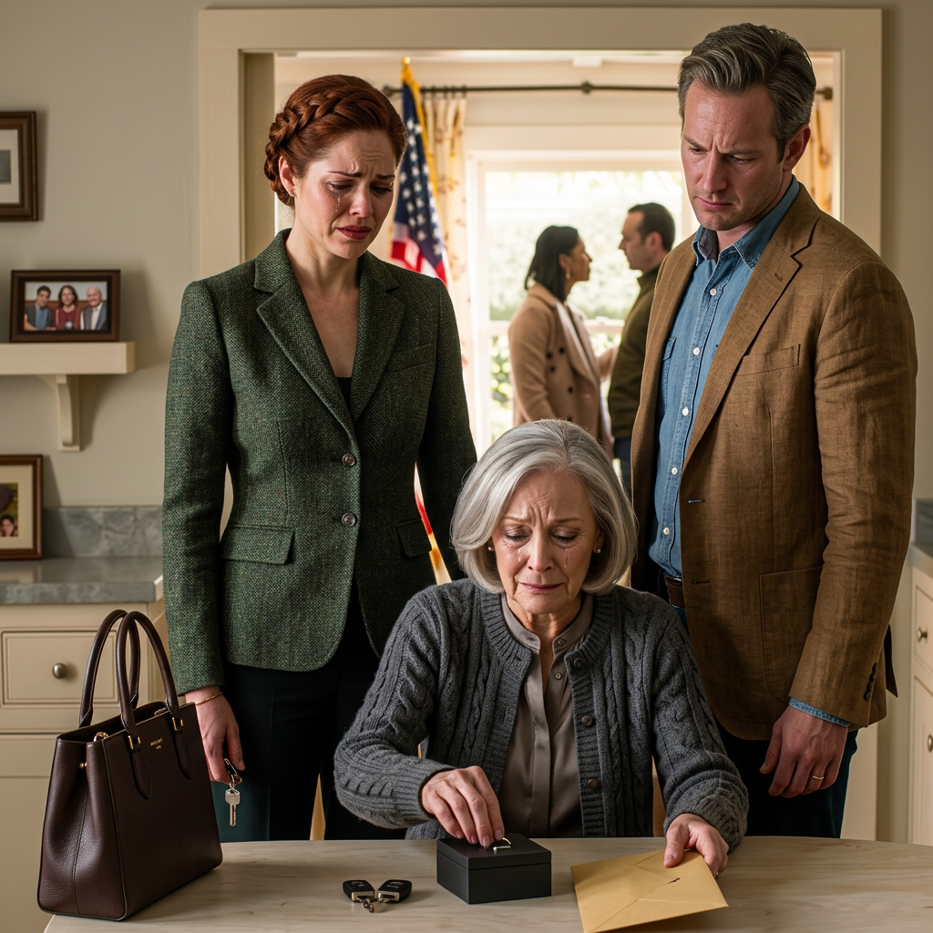 Ma nouvelle fille de mari se tenait au milieu de ma chambre de famille, m'a mis une main sur la hanche, et m'a dit, 