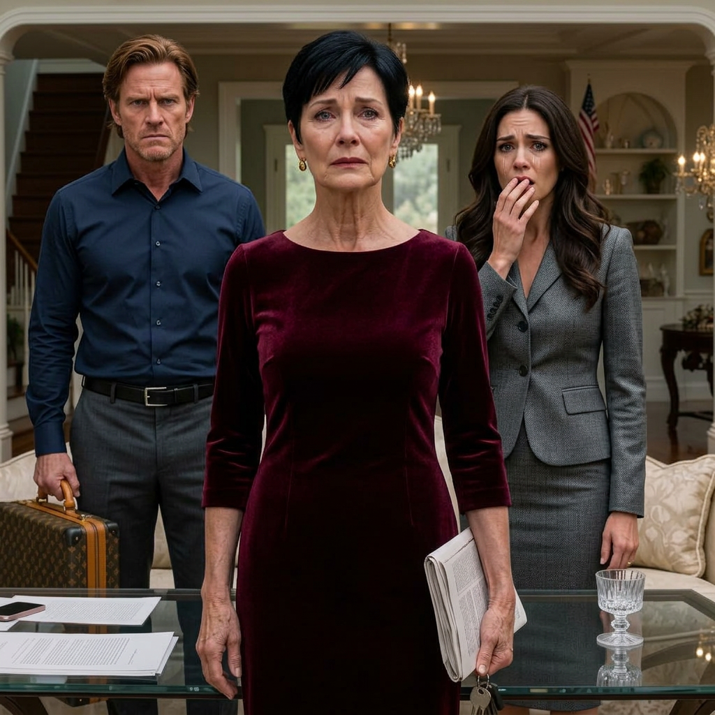 Le samedi, mon fils est apparu sur mon porche après treize ans de silence, debout à côté de sa femme élégante et une rangée de valises chères comme si ma maison était déjà la leur, j'ai compris que certaines réunions arrivent portant le visage de la famille et les manières d'une prise de contrôle. Nouvelles