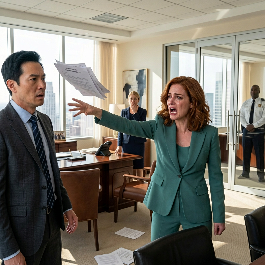 Mon mari m'a battu et jeté dehors après que j'ai annulé ma carte de platine qu'il a volé pour des vacances à Venise. Le lendemain, il a été convoqué au bureau du PDG et a gelé quand il m'a vu tenir sa lettre de licenciement. Rois