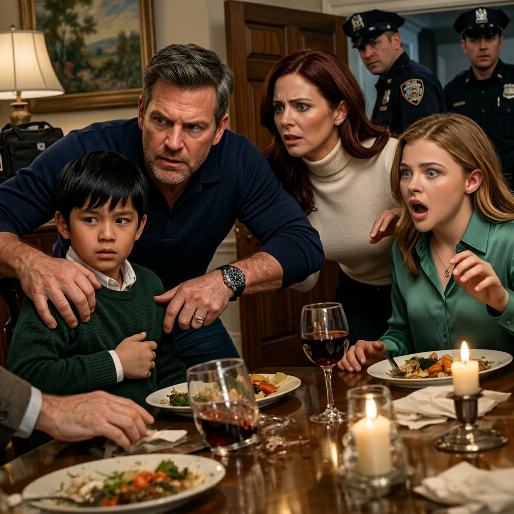 Mon amie nous a invités à son dîner de famille. Mon fils pensait qu'il ne voyait pas sa fille...