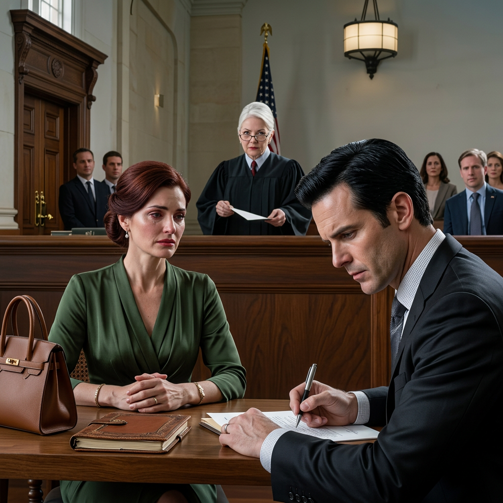 Inavoué que sa femme était l'héritier d'une fortune cachée, il a signé le divorce...