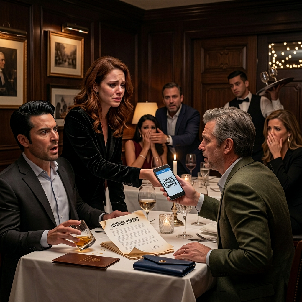 Na večeři s přáteli můj manžel řekl: 