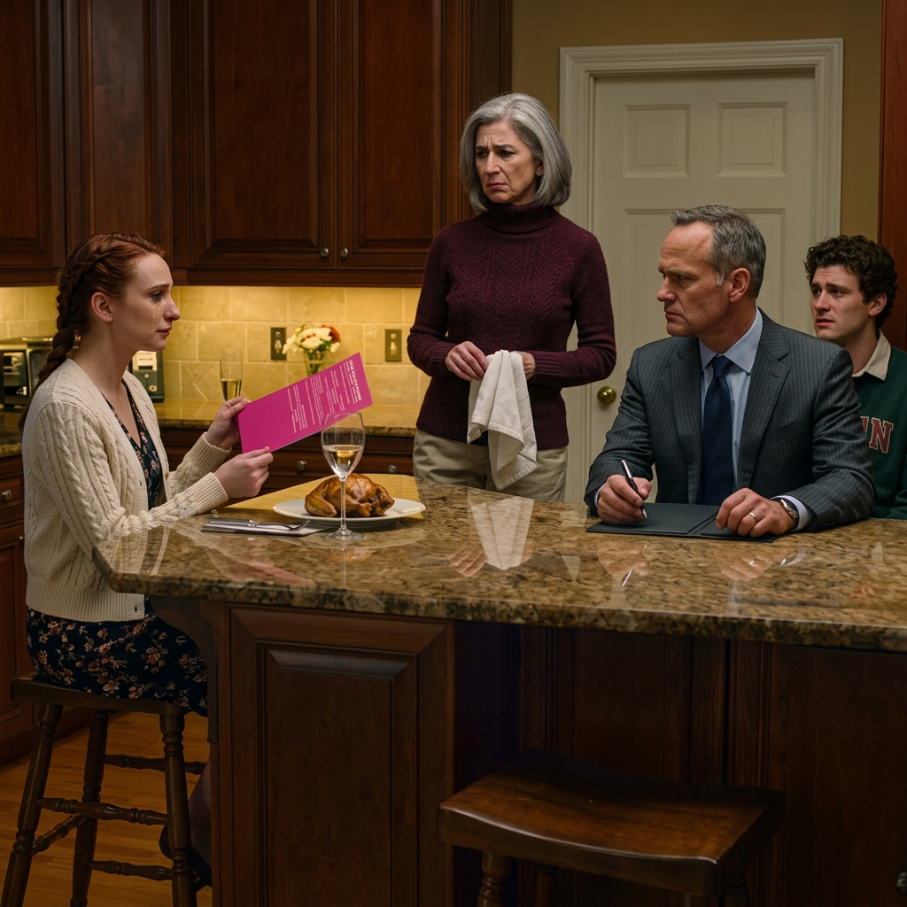 Mes parents ont dit que la science n'était pas la voie qu'ils ont vue pour moi. Ils ont envoyé mon frère à Johns Hopkins et m'ont encouragé vers l'école de beauté. Deux ans plus tard, papa lisait un journal médical sur un nouveau traitement prometteur. Quand il a vu le nom du chercheur principal, il a appelé maman, sa voix instable 