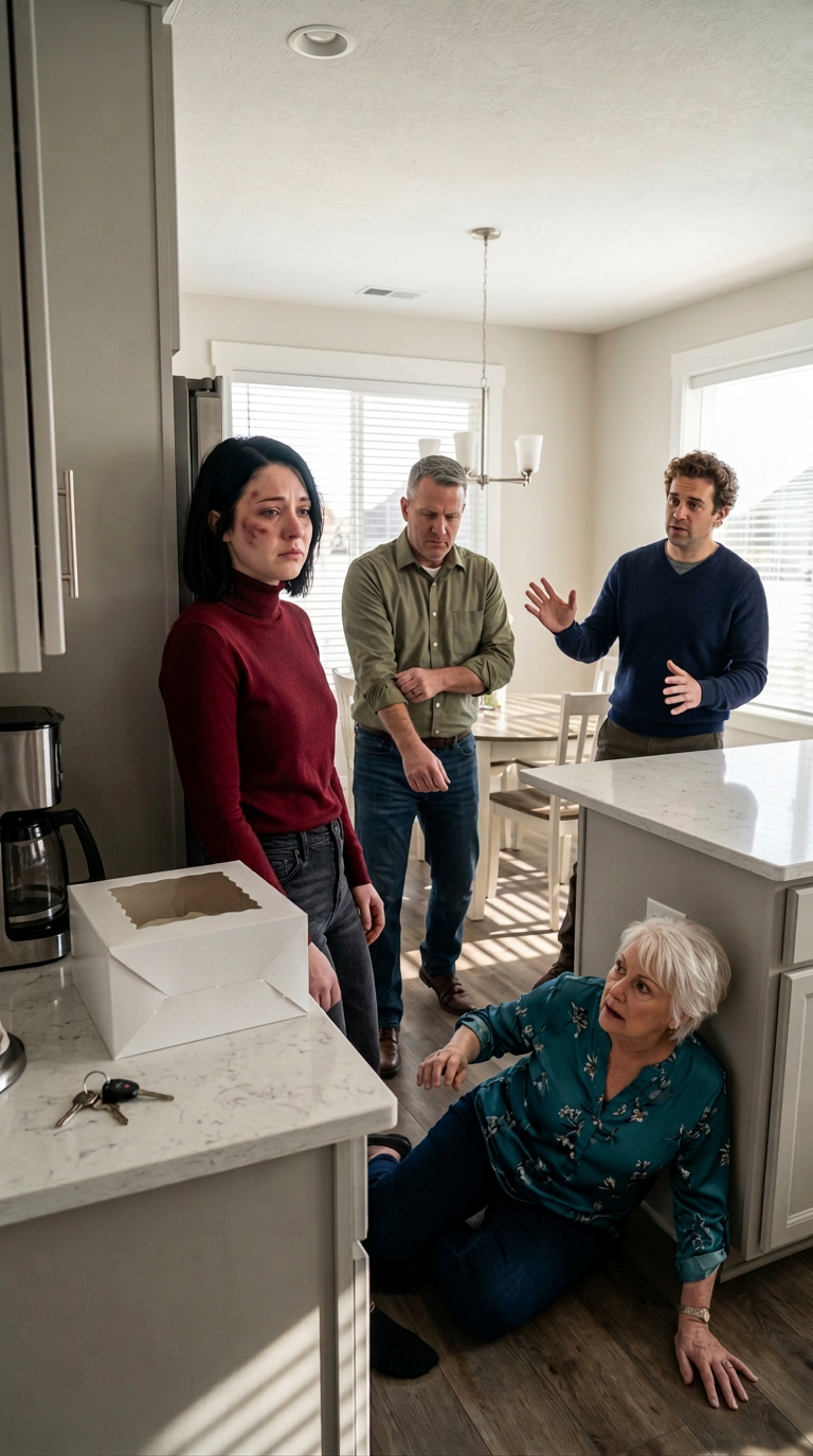W moje urodziny wszedł mój ojciec, spojrzał na moją posiniaczoną twarz i zapytał: 