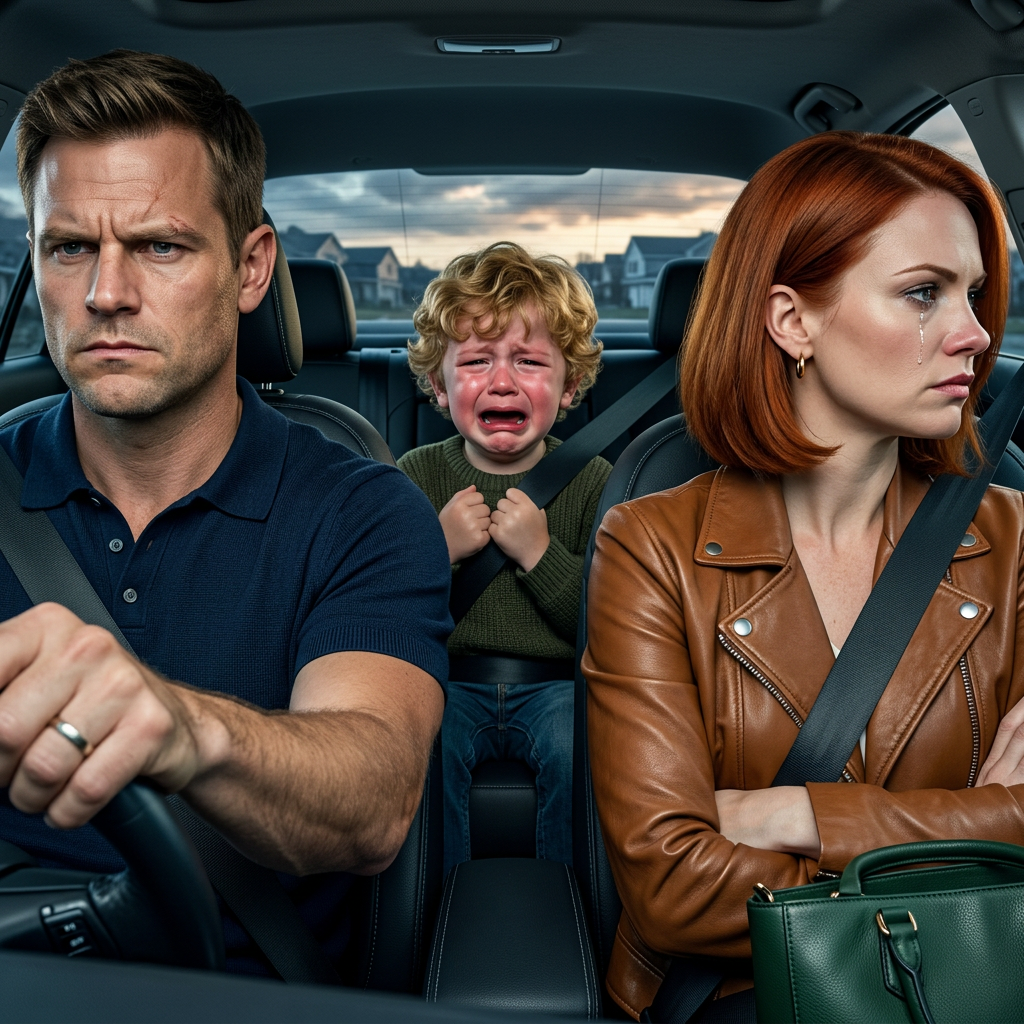 Mon fils a pleuré toute la route jusqu'à sa grand-mère. Papa, s'il te plaît ne me laisse pas ici, il a supplié. Ma femme a craqué, tu le traites comme un bébé. Je l'ai laissé de toute façon. Nouvelles