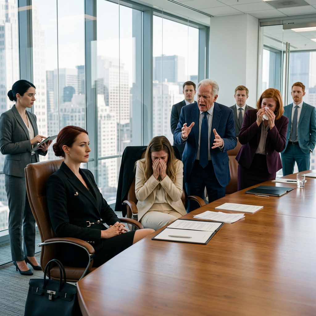 Signez ici, a dit l'avocat. Votre sœur obtient tout. J'avais 19 ans et sans abri. 12 ans plus tard, ils ont fait irruption dans ma salle de réunion. Je me suis penché sur mon président et j'ai dit... Nouveau jour