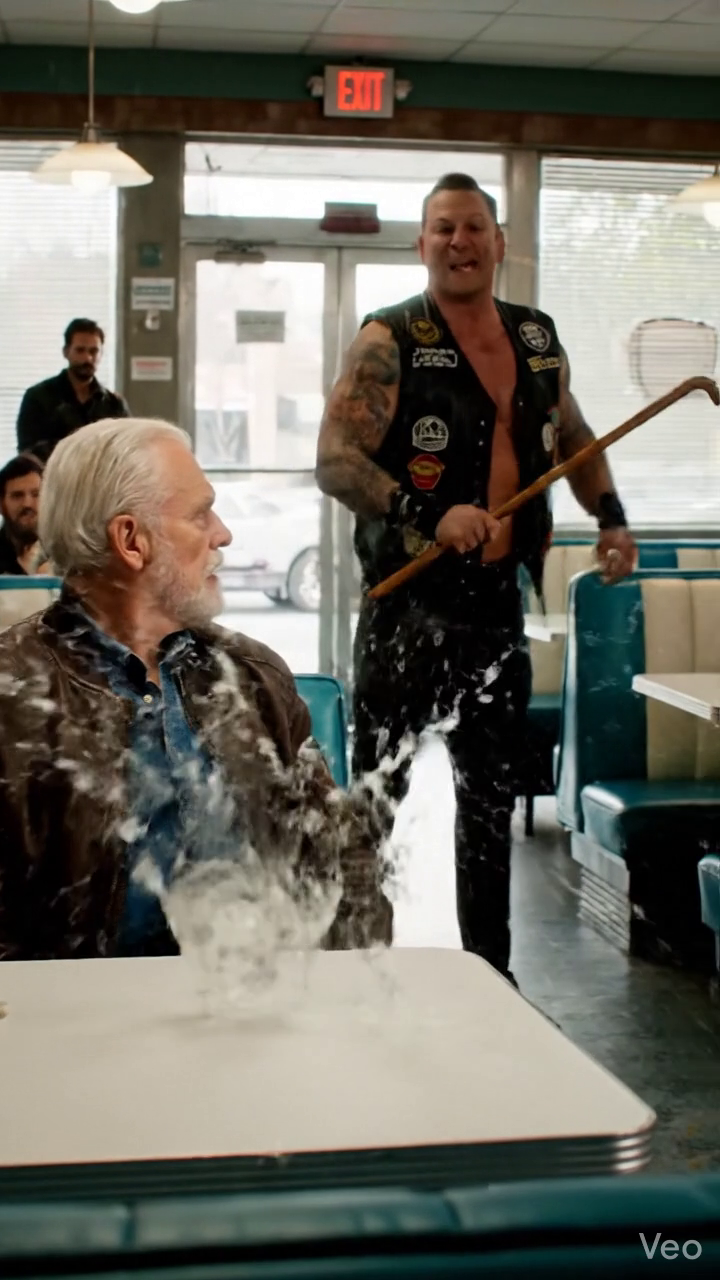 Deuxième partie Au début, les motards essayaient de continuer à rire. Histoire complète