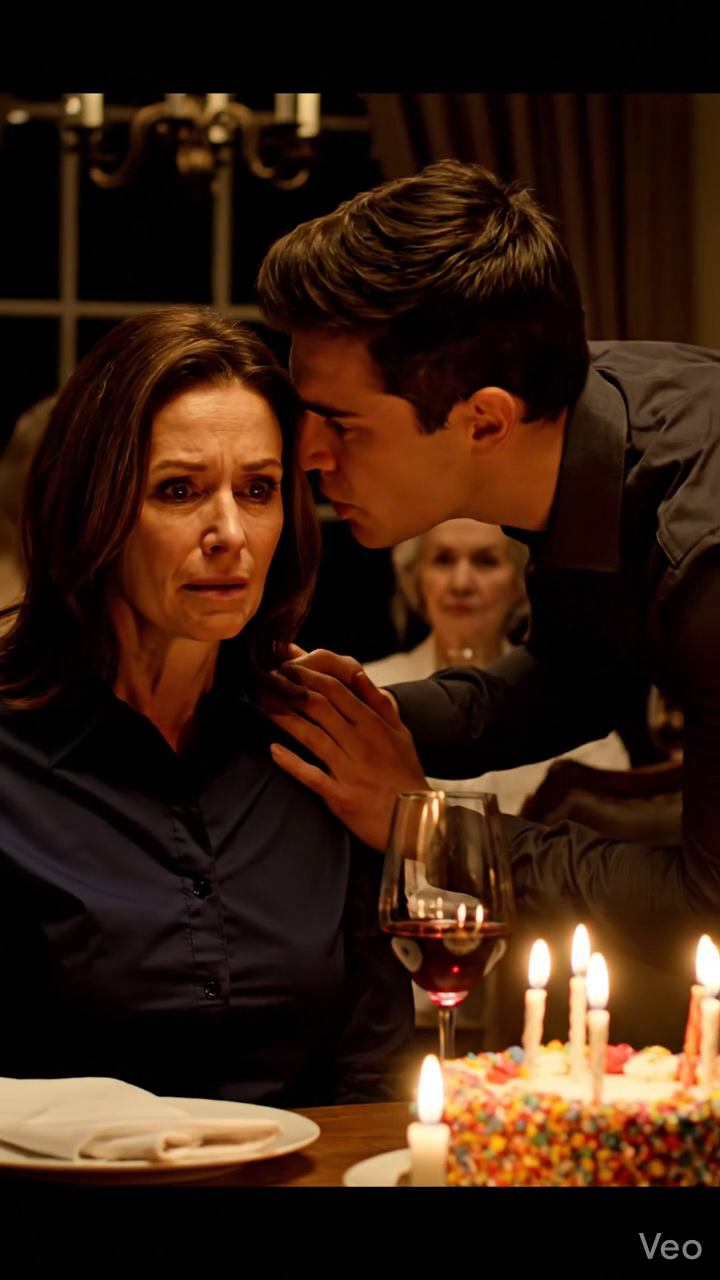 Moja siostra i jej mąż organizowali 85. urodziny mojej matki. Mój syn pochylił się i szepnął: 