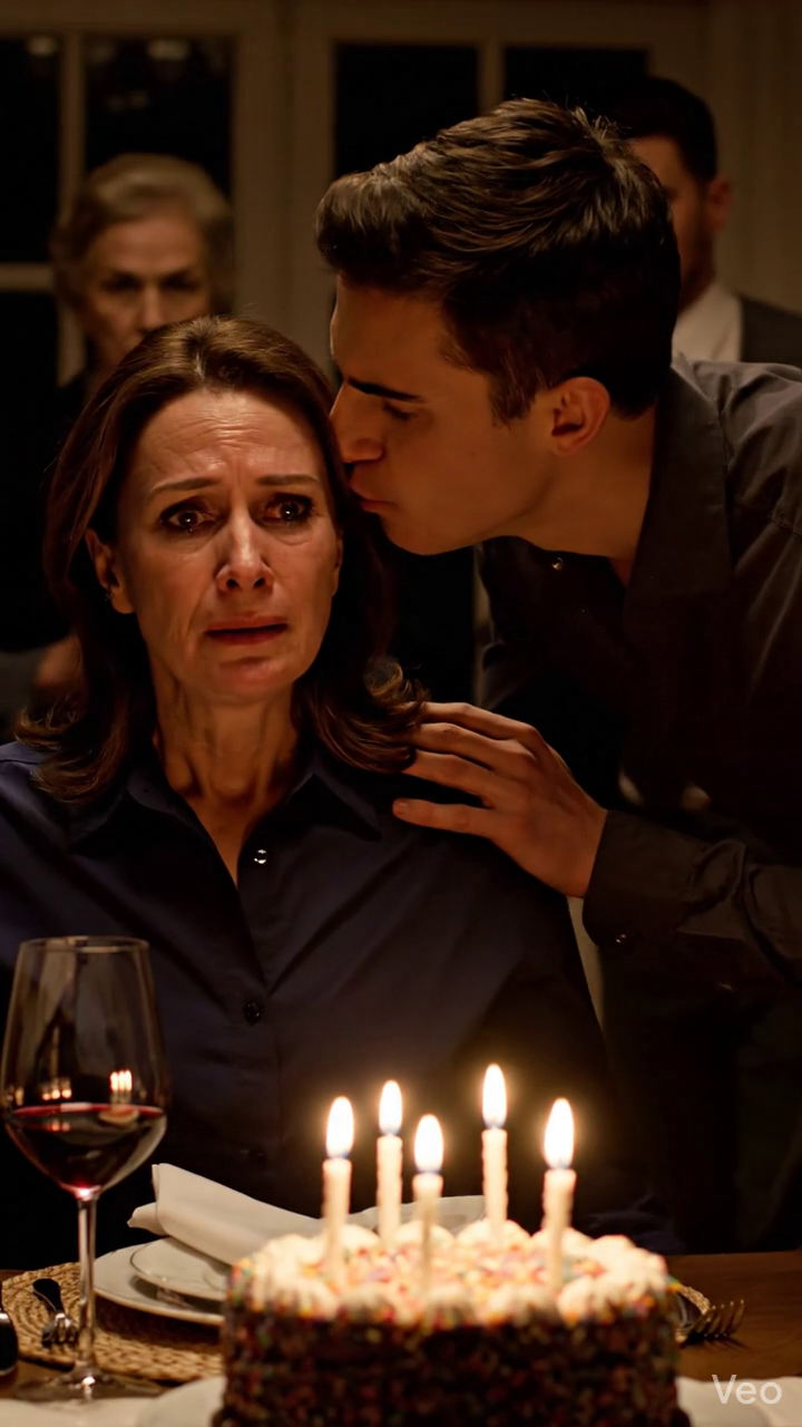 Moje sestra a její manžel pořádali 85. narozeniny mé matky. Můj syn se naklonil a zašeptal: 