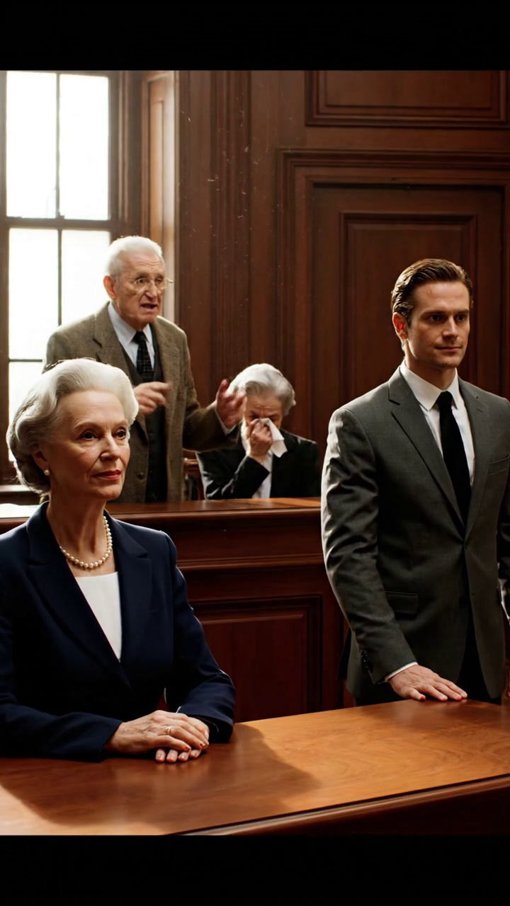 Mój syn zadzwonił w niedzielny poranek, by powiedzieć, że wychodzi za mąż następnego dnia, że opróżnił moje konta, sprzedał mój dom, i zdecydował, że prawdopodobnie mógłbym sobie poradzić z tym, czego nie wiedział, że sprzedał zły dom, ukradł niewłaściwej wdowie, i popchnął mnie do sali sądowej, gdzie ostatnia osoba przez te drzwi miała zniszczyć wszystko, co zbudował na kłamstwach News