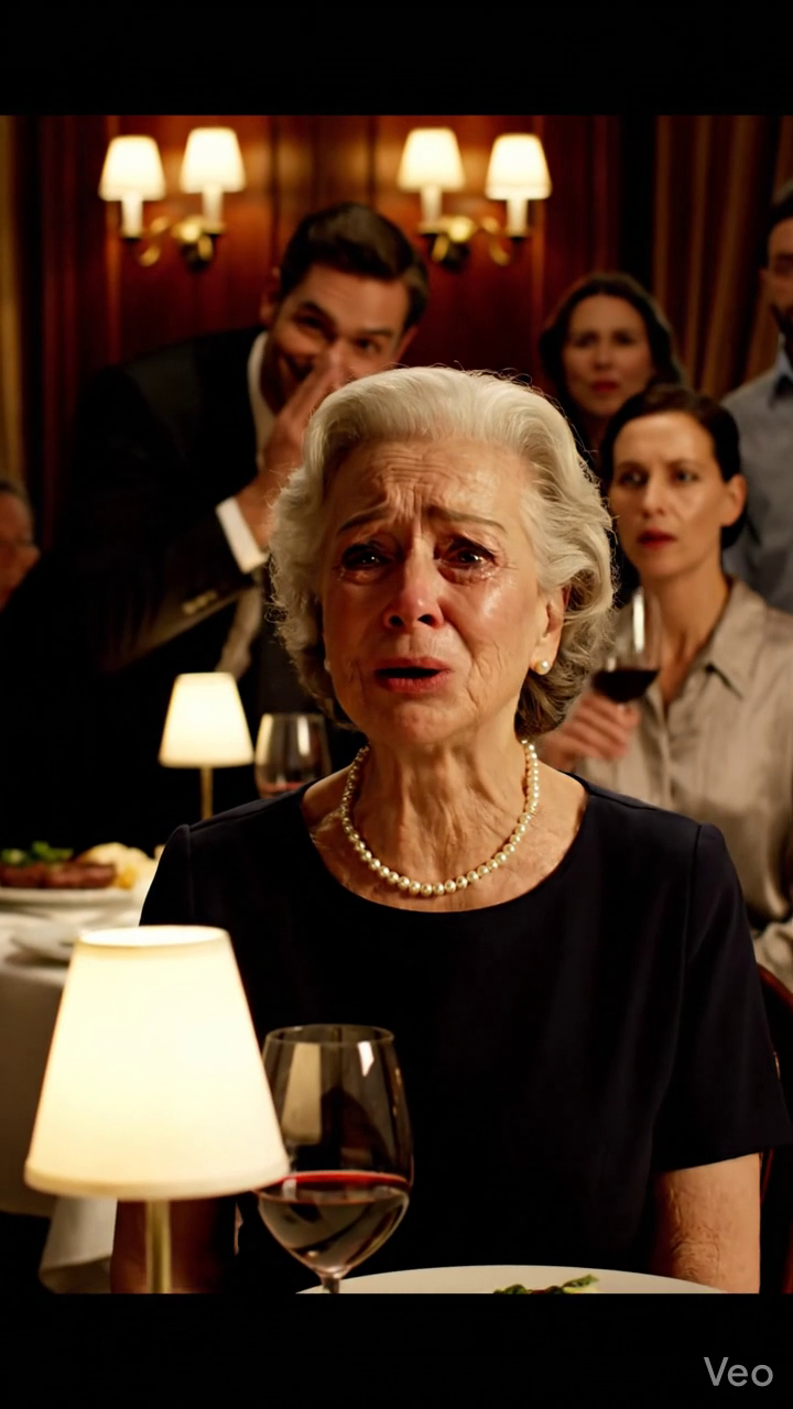 Meine 8 Jahre alte Enkelin ward ihre Augen und sagte: „Du kannst nicht mit uns sitzen, Mama sagte, du bist ein alter Burden.“ Der Tisch brennt aus Lachen, einschließlich meines Sohnes. Ich pflegte und links. Diese Nacht, Er schrieb “Payment noch Due Tomorrow?” Ich antwortete: „Schau es heraus.“ Nächster Tag Panik! Könige