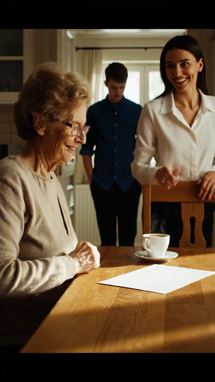 Moja córka z prawa poślizgnęła się po moim stole kuchennym, co 