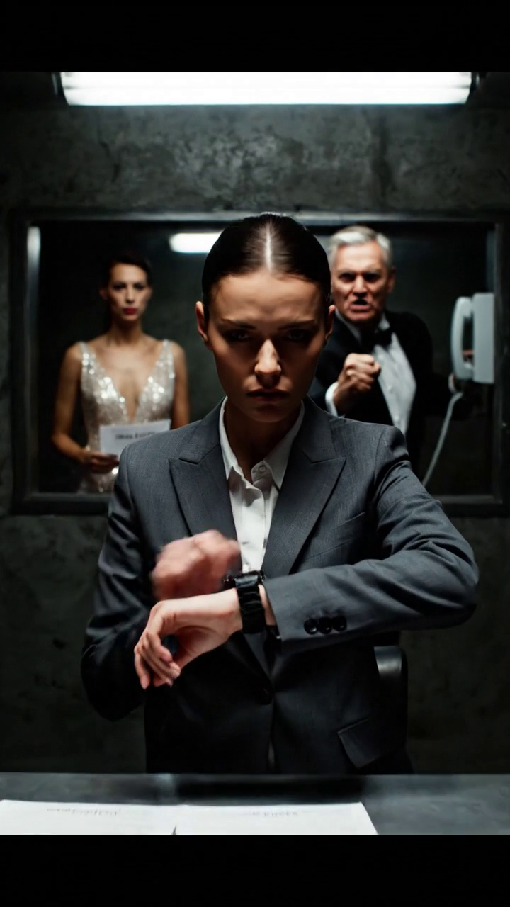 Moja siostra zamknęła mnie w naszej dźwiękoszczelnej piwnicy, przesunęła transfer zaufania przez stalowy stół i powiedziała: 